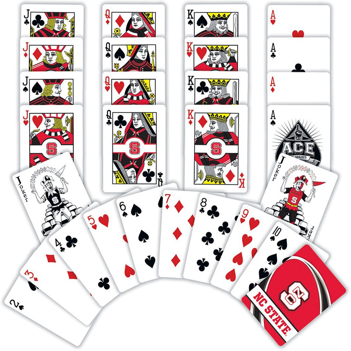 Nc State Playing Cards